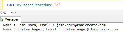 If ....Else...  : Stored Procedure