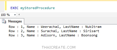 Loop SQL Server : Stored Procedure Loop SQL Server : Stored Procedure