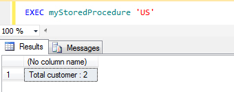 OUTPUT / OUT : Stored Procedure OUTPUT / OUT : Stored Procedure