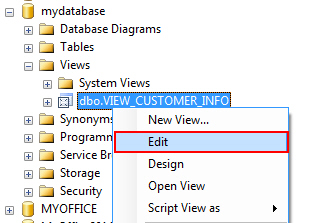 ตอนที่ 14 : การสร้าง View Table บน SQL Server Database (SQL Server ...