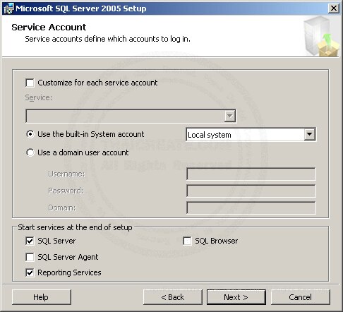 SQL Server 2005 Installation