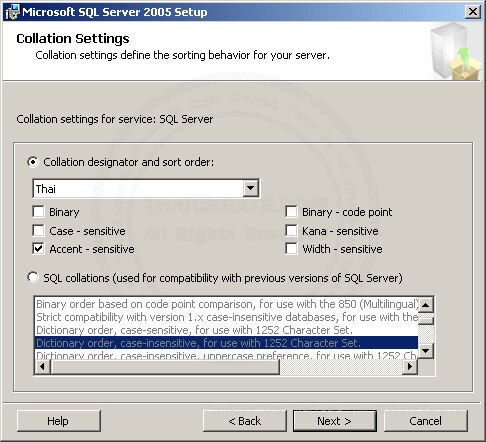 SQL Server 2005 Installation