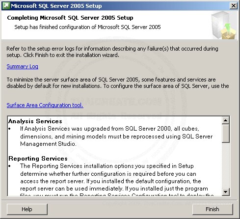 SQL Server 2005 Installation