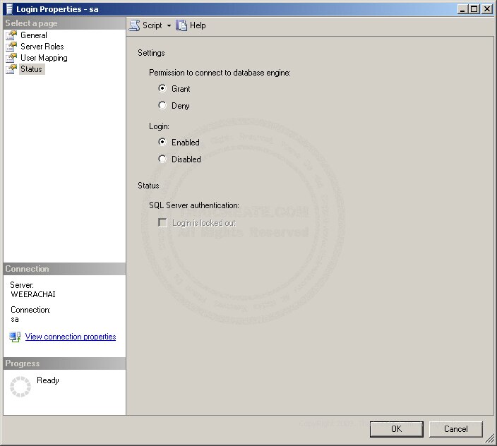 SQL Server Authentication