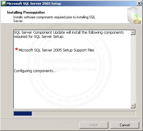 SQL Server 2005 Installation