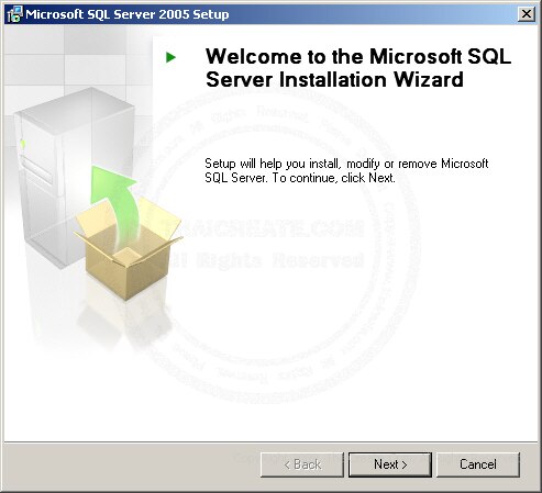 SQL Server 2005 Installation