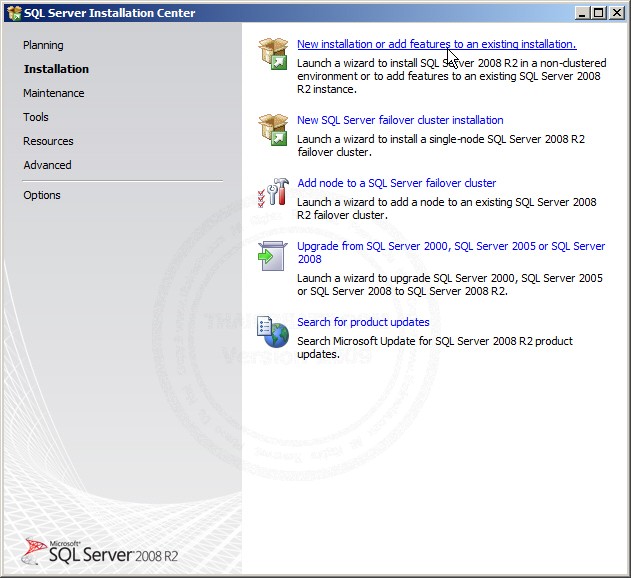 SQL Server 2008 Installation