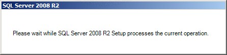SQL Server 2008 Installation