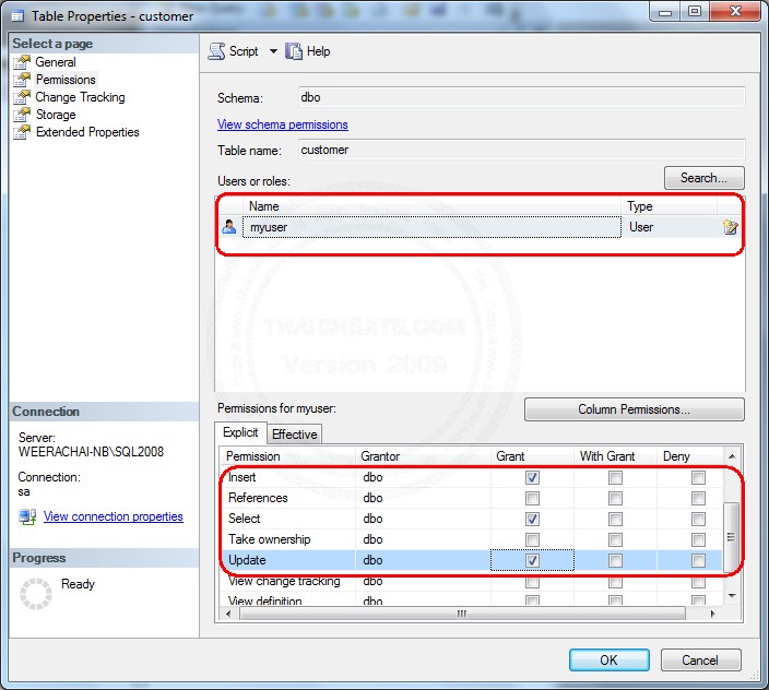 SQL Server Create Login and Create User