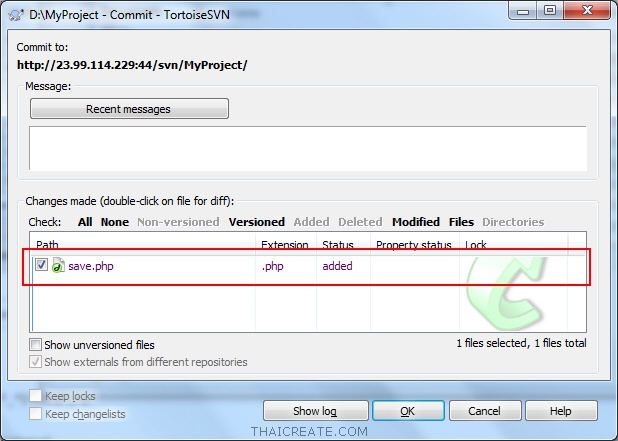 SVN  Add New , Edit , Commit ,Update , Delete