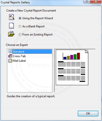 Crystal Report กับ DataSet หรือ DataTable