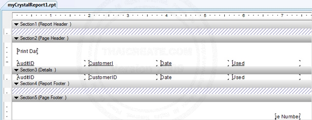 Crystal Report กับ DataSet หรือ DataTable Crystal Report กับ DataSet หรือ DataTable