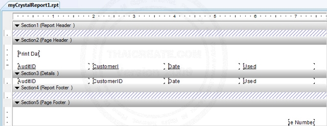 Crystal Report กับ DataSet หรือ DataTable