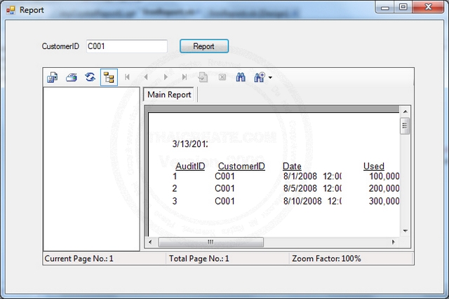 Crystal Report กับ DataSet หรือ DataTable