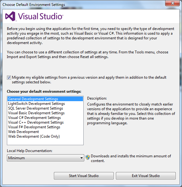 New Feature Visual Studio 2012