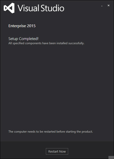 Visual Studio 2015 Visual Studio 2015