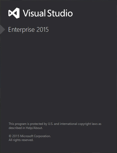 Visual Studio 2015 Visual Studio 2015