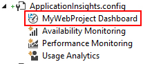 Application Insights Visual Studio Online