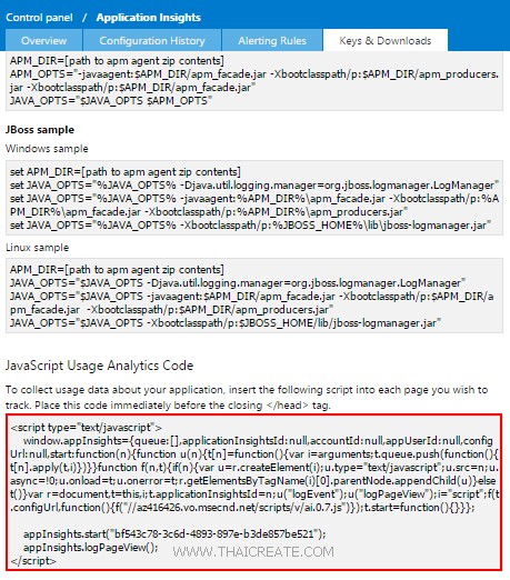 Application Insights Visual Studio Online