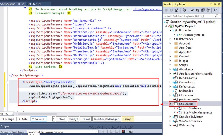Visual Studio Insight ตอนที่ 7 : การใช้งาน Application Insights บน Visual Studio Online การ ...
