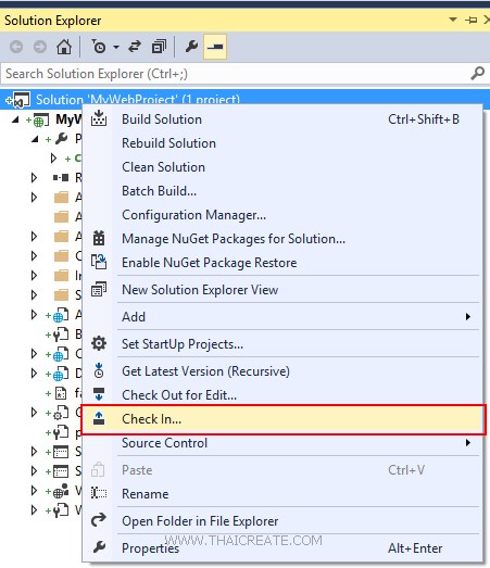 Source Control Image ตอนที่ 3 : การใช้งาน Hosted Source Control (TFVC) และการ Publish บน ...