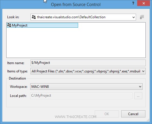 Visual Studio Online Hosted Source Control