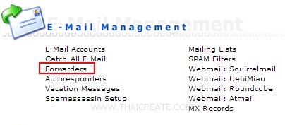 Direct Admin : Forwarders Direct Admin : Forwarders
