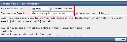 Direct Admin : Forwarders Direct Admin : Forwarders