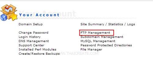 Direct Admin FTP Upload