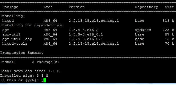 Linux  Apache (httpd) Web Server