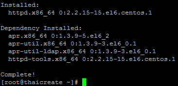 Linux  Apache (httpd) Web Server