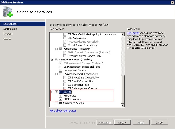 Windows Server 2008 FTP Account and Upload