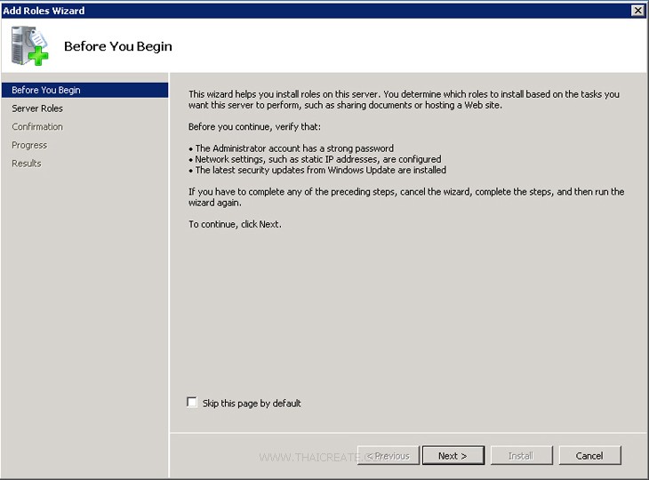 Windows Server 2008 IIS Web Server