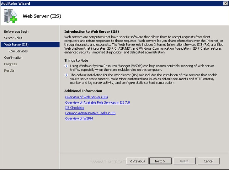 Windows Server 2008 IIS Web Server