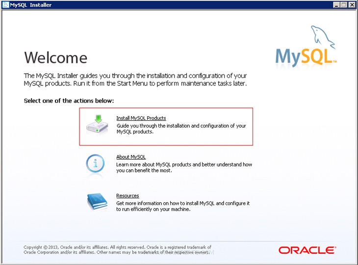 ติดตั้ง Mysql Database เพื่อใช้งาน Mysql บน Windows Server 2008