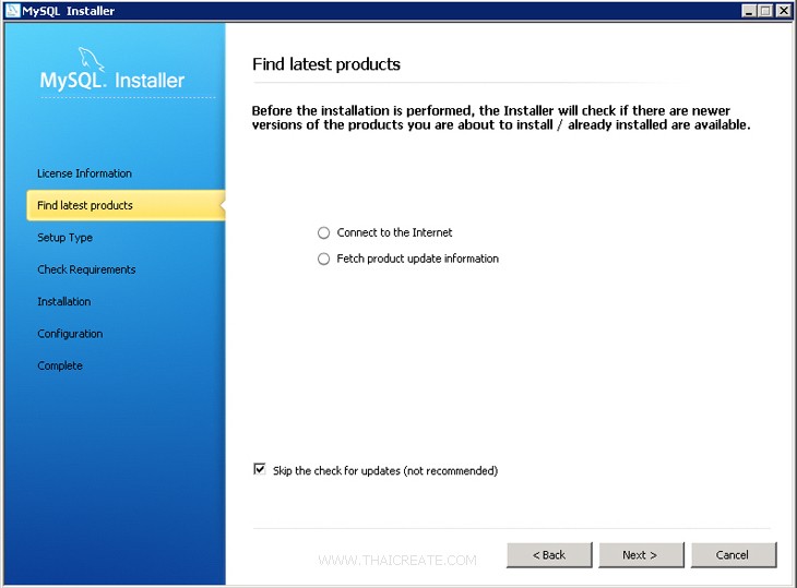 Mysql Server 2008 ติดตั้ง MySQL Database เพื่อใช้งาน MySQL บน Windows Server 2008