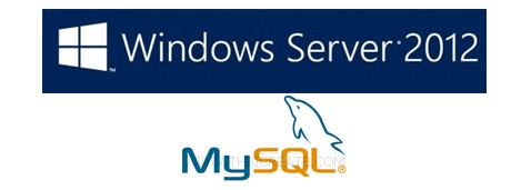 Windows Server 2012 MySQL Database