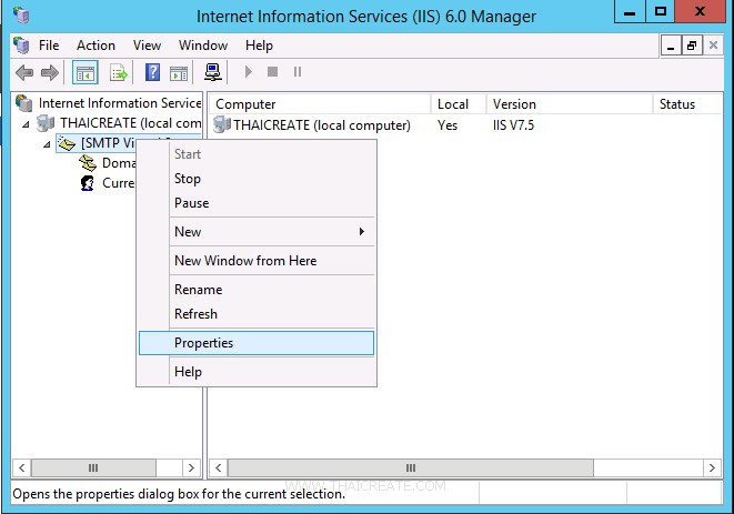 Windows Server 2012 SMTP Mail PHP ASP.Net