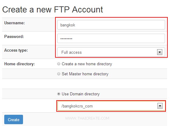 Zpanel Upload FTP Account