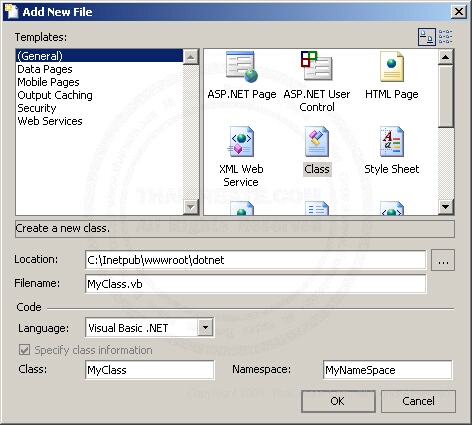 ASP.NET WebMatrix - Create New File