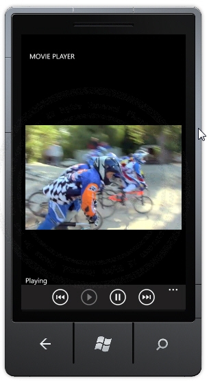 Windows Phone Play Media Player (VDO,MP3) Windows Phone Play Media Player (VDO,MP3)