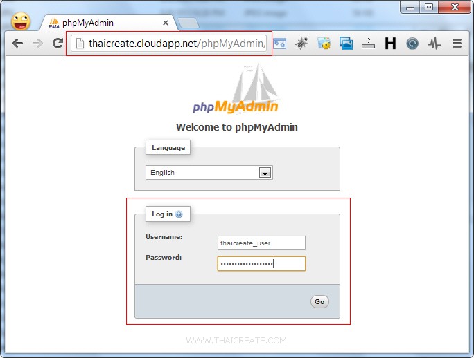 Windows Azure VM Windows Server MySQL