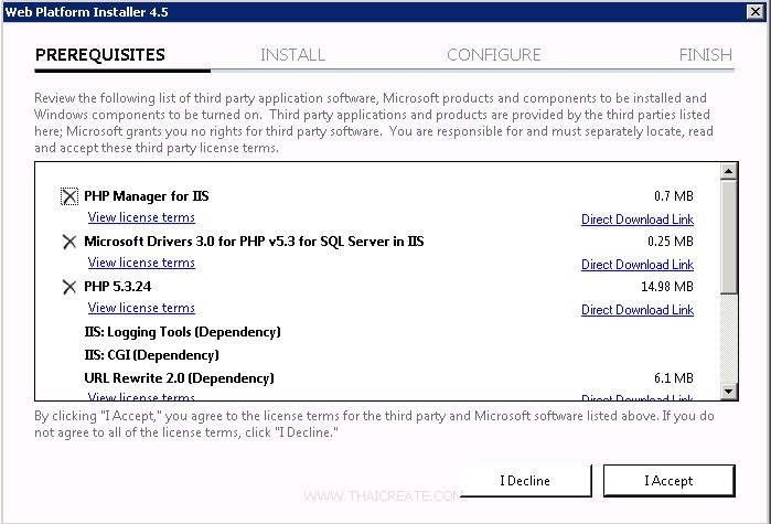 Windows Azure VM Windows Server PHP