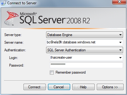 Windows Azure SQL Database