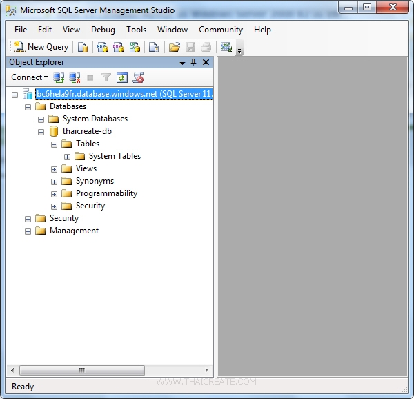 Windows Azure SQL Database