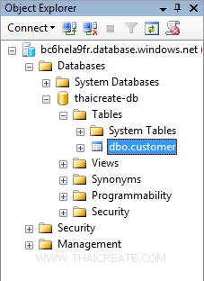 Windows Azure SQL Database