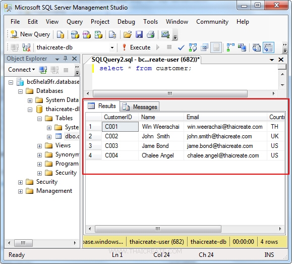 Windows Azure SQL Database Windows Azure SQL Database