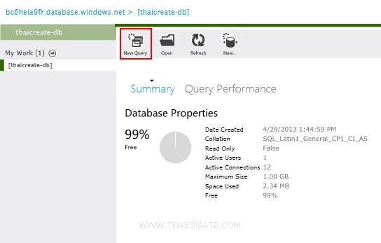 Windows Azure SQL Database Windows Azure SQL Database