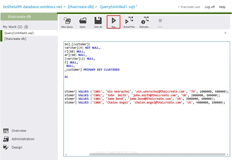 Windows Azure SQL Database Windows Azure SQL Database