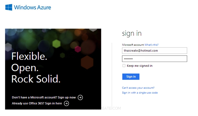 Windows Azure and Management Portal